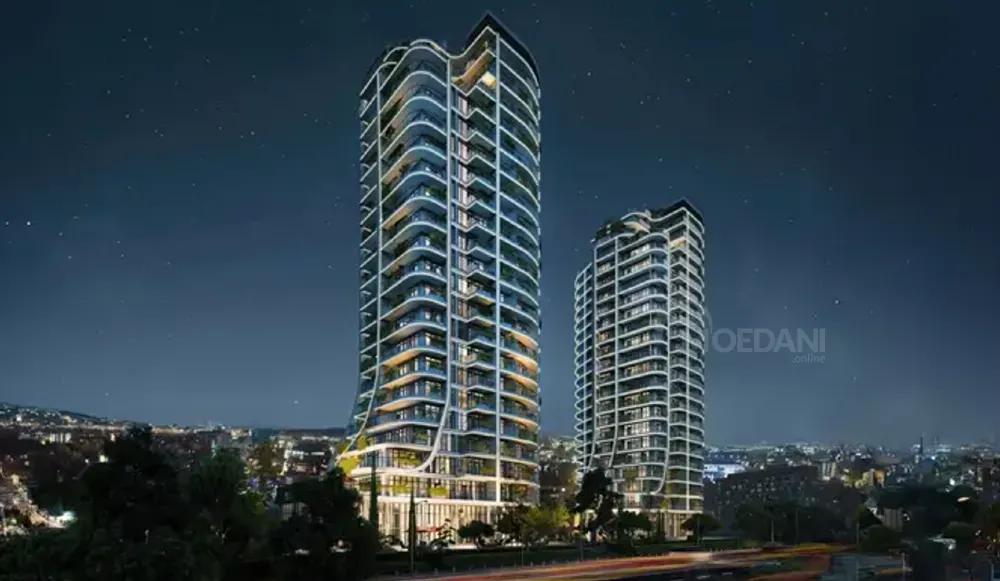 იყიდება 1 ოთახიანი ბინას 39მ² 16/22 სართ თბილისი - photo 1