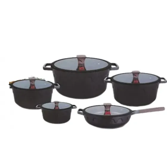 Გრანიტის ქვაბების ნაკრები Ucclife Uc4010 თბილისი