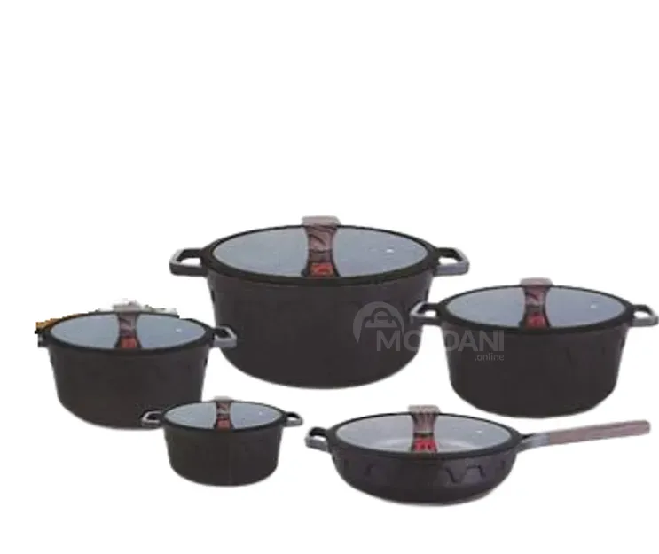 Გრანიტის ქვაბების ნაკრები Ucclife Uc4010 თბილისი - photo 1