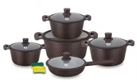 Გრანიტის ქვაბების ნაკრები Ucclife JIO Original J0612S თბილისი - photo 2