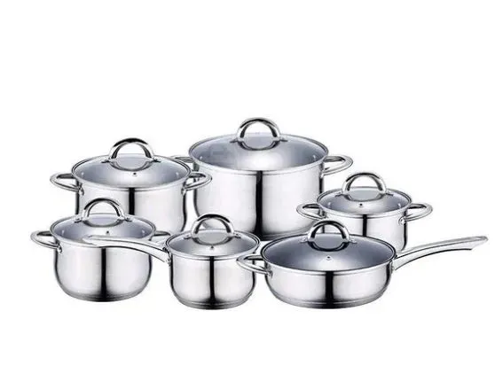 Kaiserhoff KH უჟანგავი ფოლადის ქვაბების ნაკრები თბილისი - photo 2