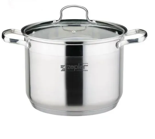 Zepter უჟანგავი ფოლადის ქვაბების ნაკრები არის მულტიფუნქციური და გამძლე პროდუქტი თბილისი