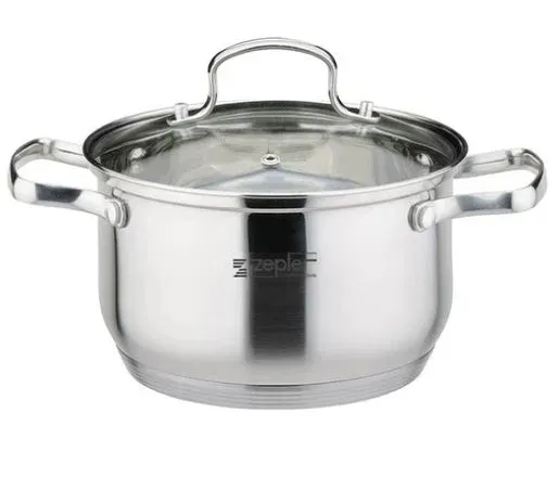 Zepter უჟანგავი ფოლადის ქვაბების ნაკრები არის მულტიფუნქციური და გამძლე პროდუქტი თბილისი