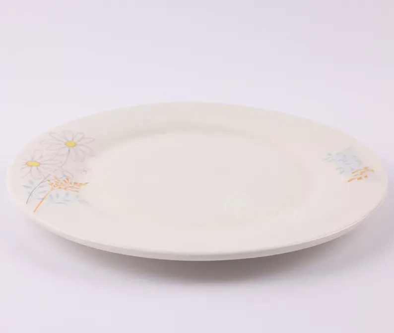 Თეფში კერამიკის გვირილის დეკორით 23სმ თბილისი - photo 2