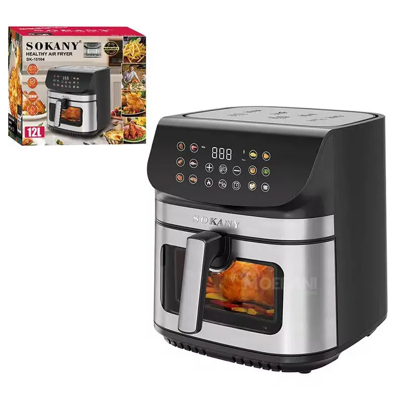 Აეროგრილი ზედა და ქვედა წვით Sokany SK-10104 12 ლტ თბილისი - photo 1