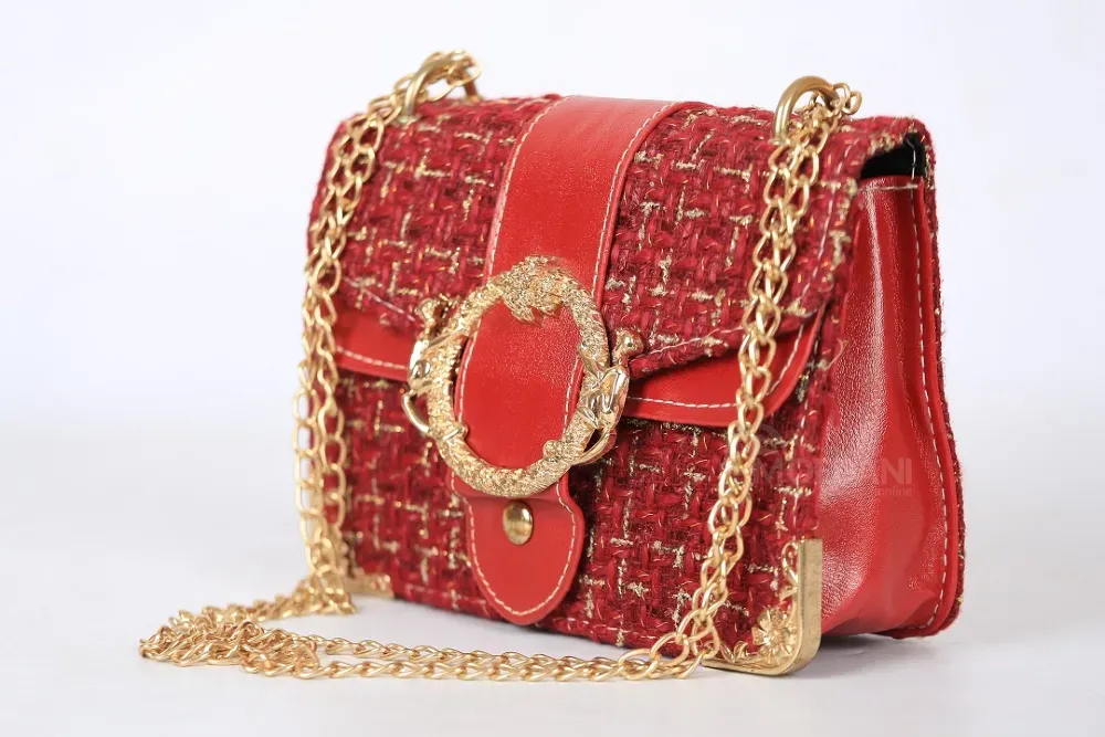 Ქალის ხელჩანთა წითელი თბილისი - photo 2