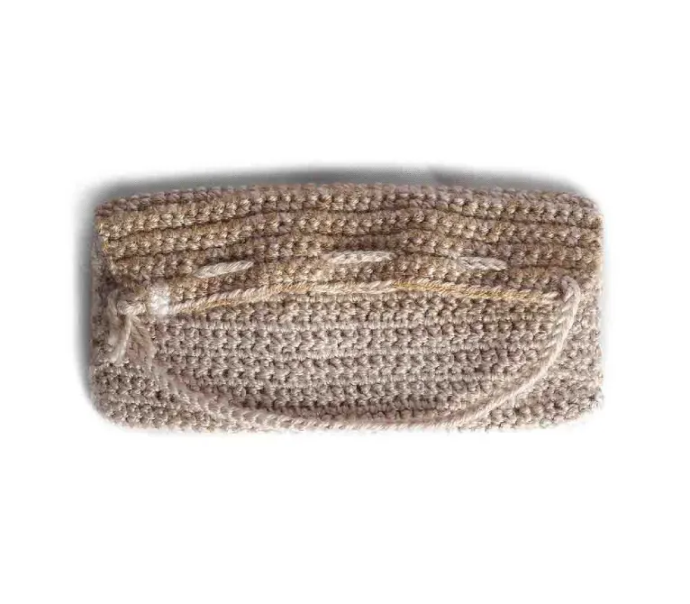 Ყავისფერი ნაქსოვი საფულე თბილისი - photo 1