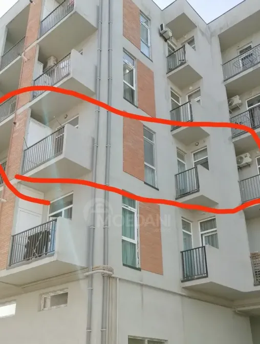 იყიდება 3 ოთახიანი ბინას 55მ² 3/5 სართ თბილისი - photo 2