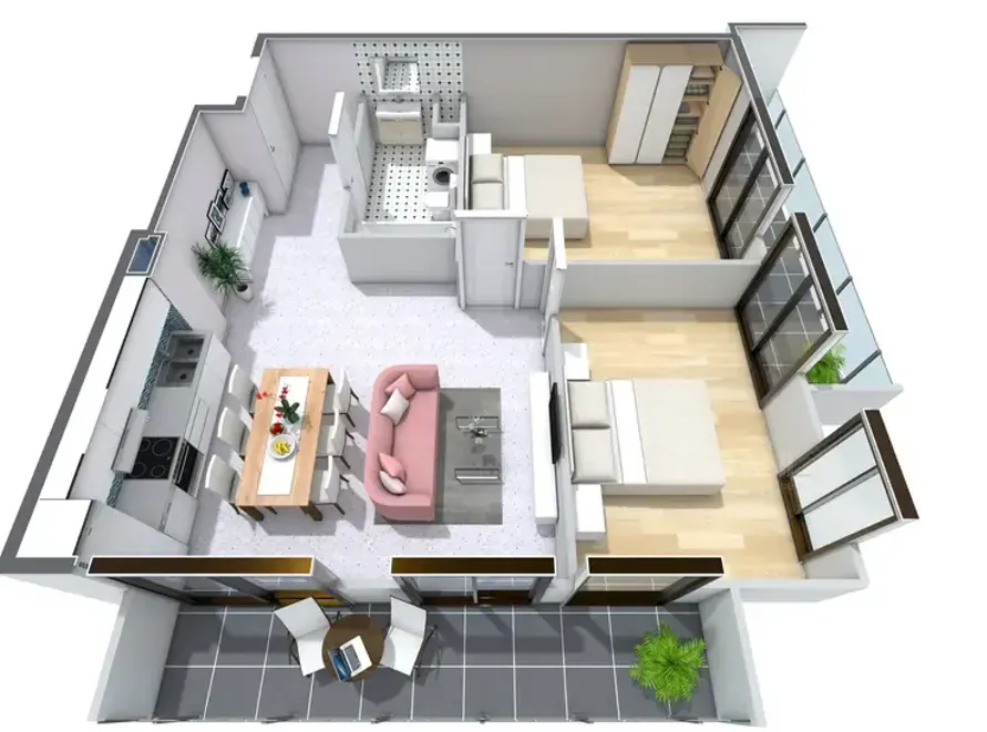 იყიდება 3 ოთახიანი ბინას 89.22მ² 2/16 სართ თბილისი - photo 10