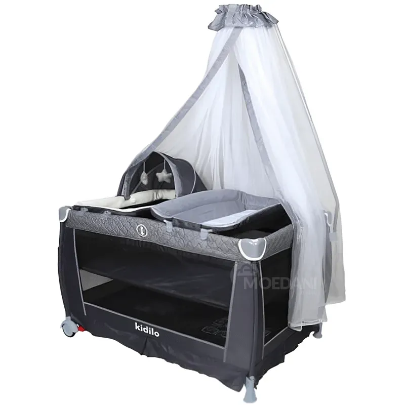 Манеж GH-P-06C серый Тбилиси - изображение 1