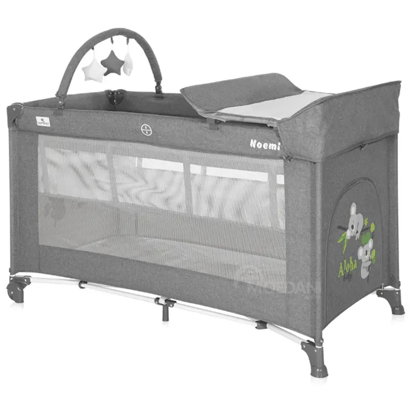 Საბავშვო მანეჟი Lorelli Noemi 2 Layers Plus (ნაცრისფერი) თბილისი - photo 1