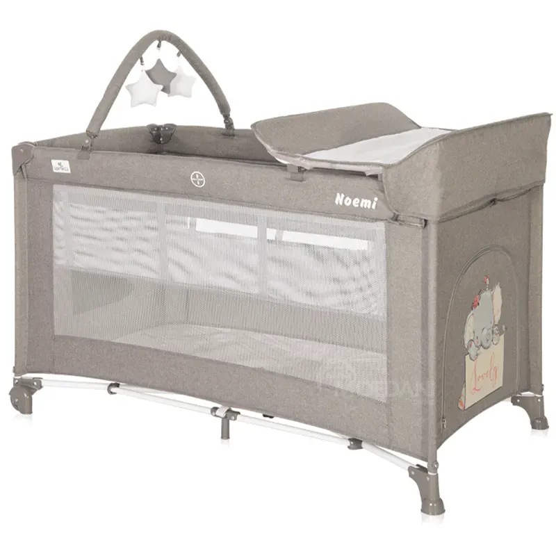 Საბავშვო მანეჟი Lorelli Noemi 2 Layers Plus (კრემისფერი) თბილისი - photo 1