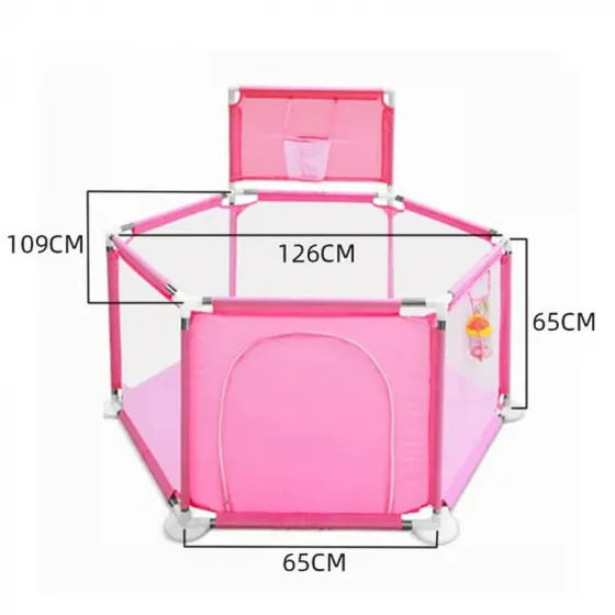 Სათამაშო მანეჟი L-128Pink თბილისი