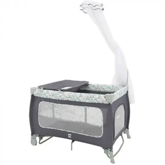 Საწოლ-მანეჟი Cool Baby P-9124Grey თბილისი