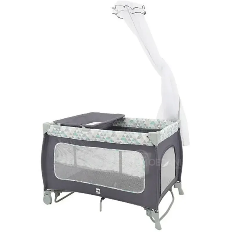 Საწოლ-მანეჟი Cool Baby P-9124Grey თბილისი - photo 1