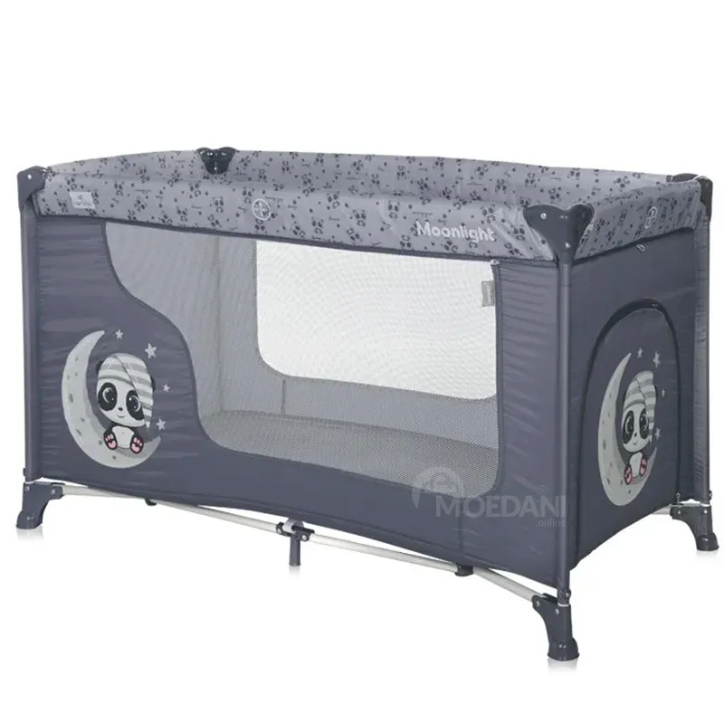 Საბავშვო მანეჟი Lorelli Moonlight 1 Layer (მუქი ნაცრისფერი) თბილისი - photo 1