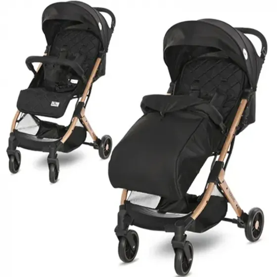 Დასაკეცი საბავშვო ეტლი Lorelli Fiorano შავი თბილისი