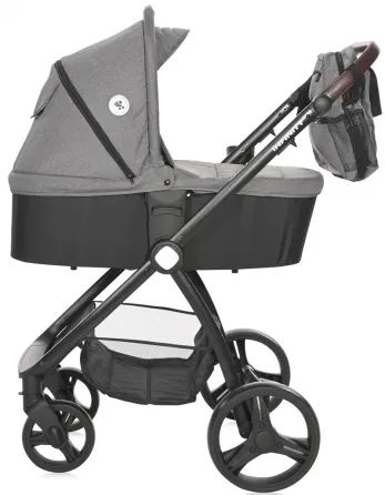 Საბავშვო ეტლის კომპლექტი 3-1-ში Lorelli Infinity (ნაცრისფერი) თბილისი