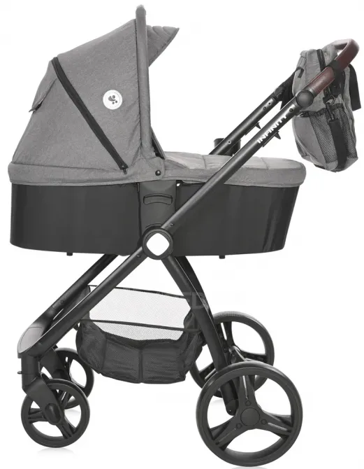 Საბავშვო ეტლის კომპლექტი 3-1-ში Lorelli Infinity (ნაცრისფერი) თბილისი - photo 3