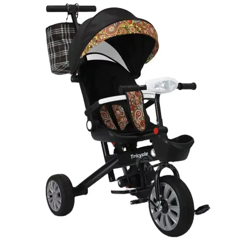 Საბავშვო ეტლი + ველოსიპედი 2 - 1-ში 968B Black თბილისი - photo 2