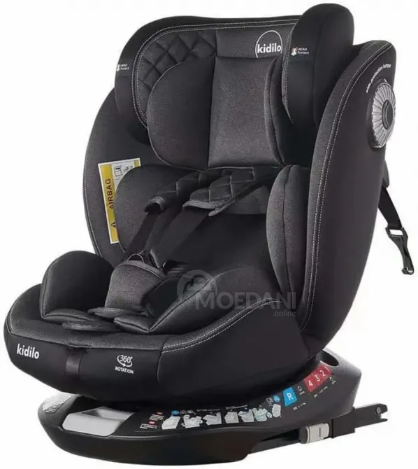 Საბავშვო სავარძელი Kidilo G406 შავი თბილისი - photo 1