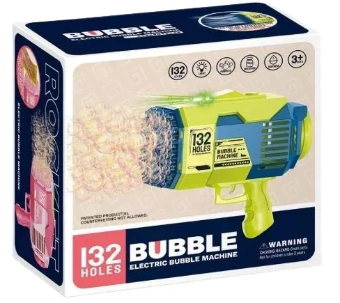 Ბუშტების თოფი Bazooka Bubble Bluster თბილისი - photo 4