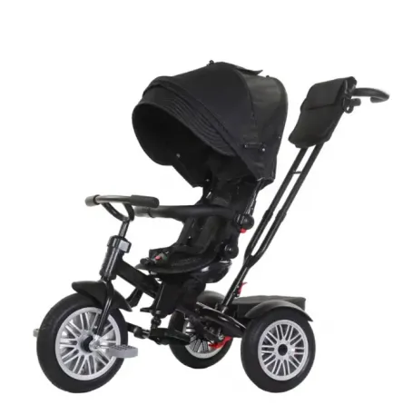 Საბავშვო სამთვალა სასეირნო ველოეტლი 6188V-Black თბილისი