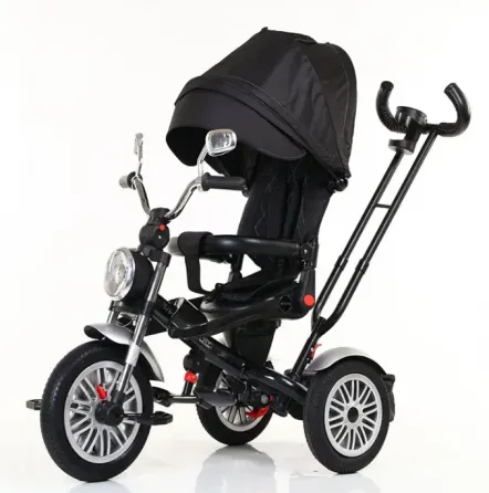 Საბავშვო სამთვალა სასეირნო ველოეტლი 6189V-Black თბილისი