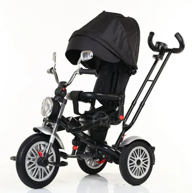 Საბავშვო სამთვალა სასეირნო ველოეტლი 6189V-Black თბილისი - photo 1