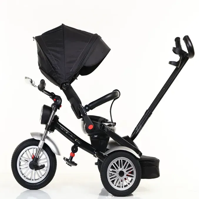 Საბავშვო სამთვალა სასეირნო ველოეტლი 6189V-Black თბილისი - photo 2