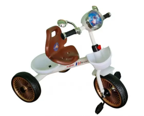 Სამთვლიანი თეთრი ფერის ველოსიპედი 1988W თბილისი