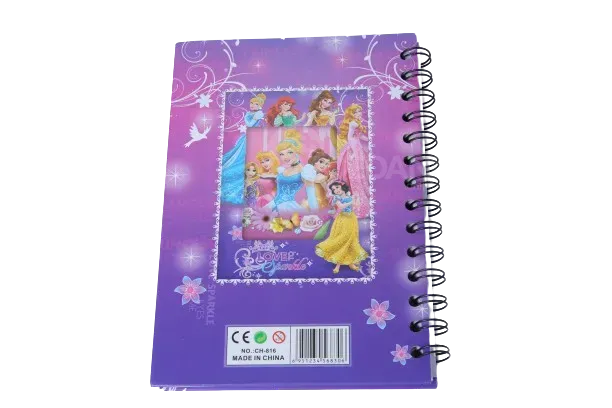 Ბლოკნოტი ცალხაზიანი 54 ფურცელი Disney Princess Cindarella 3D ყდით თბილისი - photo 3