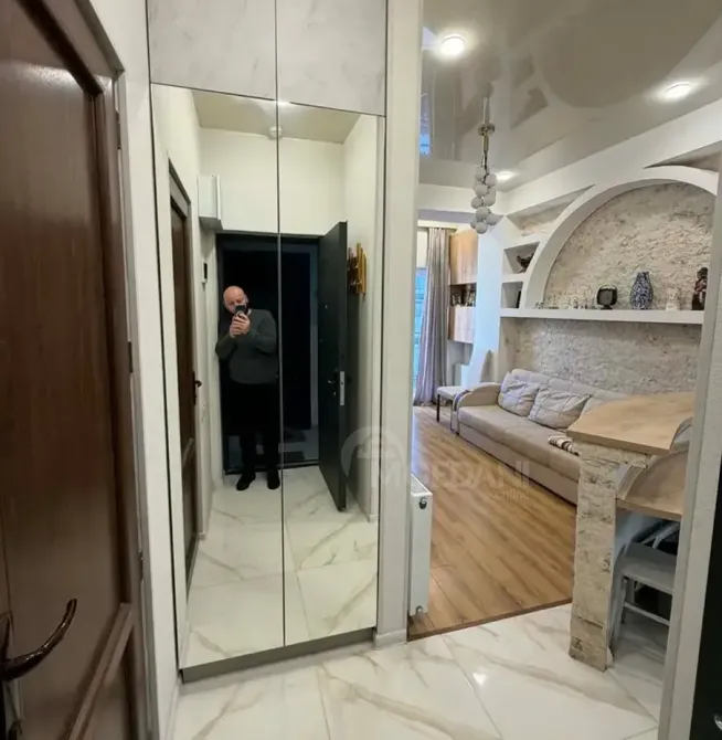 ქირავდება 2 ოთახიანი ბინა 40მ² 1/10 სართ თბილისი - photo 10