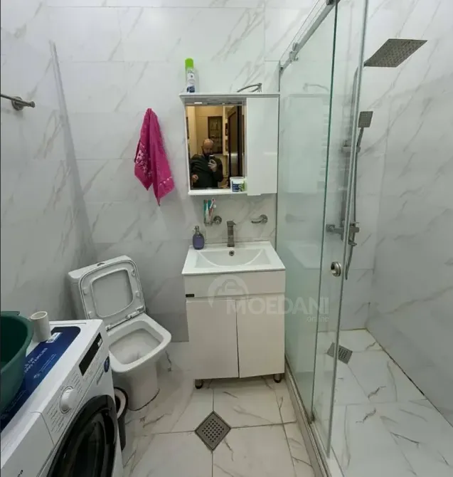 ქირავდება 2 ოთახიანი ბინა 40მ² 1/10 სართ თბილისი - photo 9