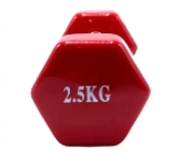 Ჰანტელი 2, 5 კგ (1 ცალი) წითელი თბილისი