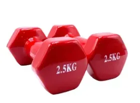 Ჰანტელი 2, 5 კგ (1 ცალი) წითელი თბილისი - photo 2