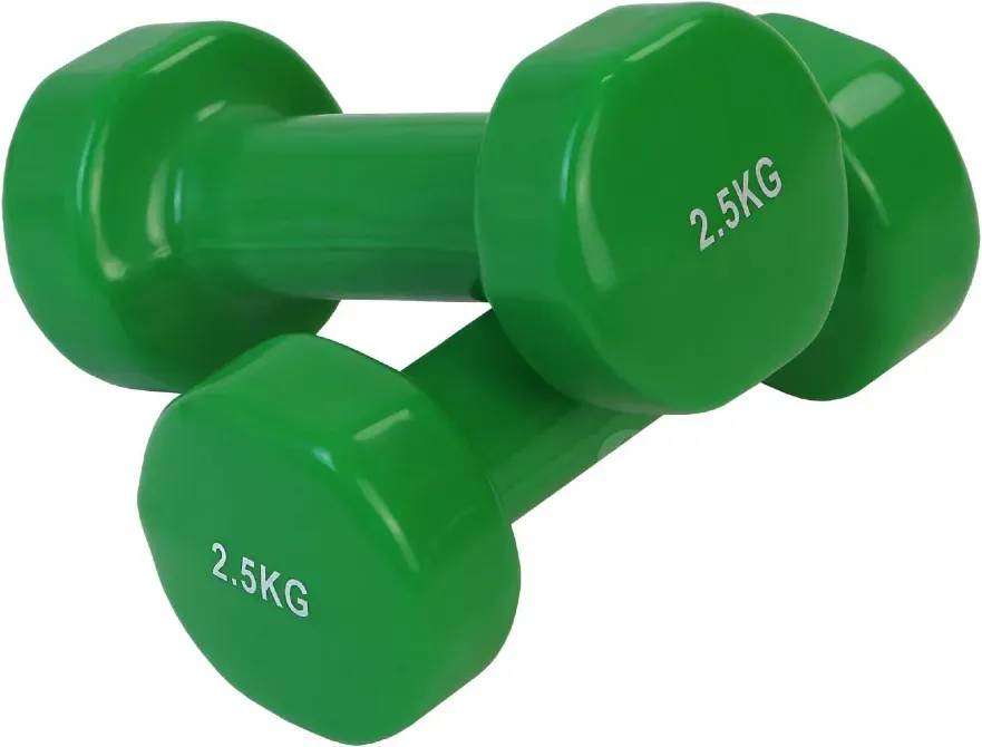 Ჰანტელი 2, 5 კგ (1 ცალი) მწვანე თბილისი - photo 1