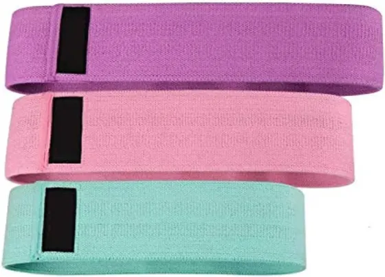 Სავარჯიშო რეზინა - თეძოს სარტყელი 41 სმ. Hip Resistance Bands Purple თბილისი