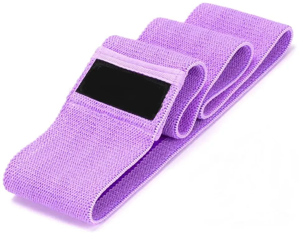 Სავარჯიშო რეზინა - თეძოს სარტყელი 41 სმ. Hip Resistance Bands Purple თბილისი - photo 1