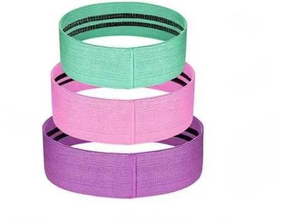 Სავარჯიშო რეზინა - თეძოს სარტყელი 36 სმ Hip Resistance Bands Pink თბილისი