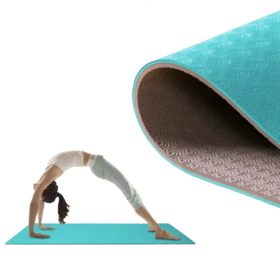 Სავარჯიშო დასაფენი (პარალონი) 183 x 61 x 06 სმ Eco Friendly ფირუზისფერი თბილისი