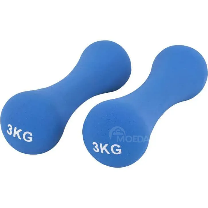 Ჰანტელი 3, 0 კგ 1 ცალი 25180-7 ნეოპრინის ლურჯი თბილისი - photo 1