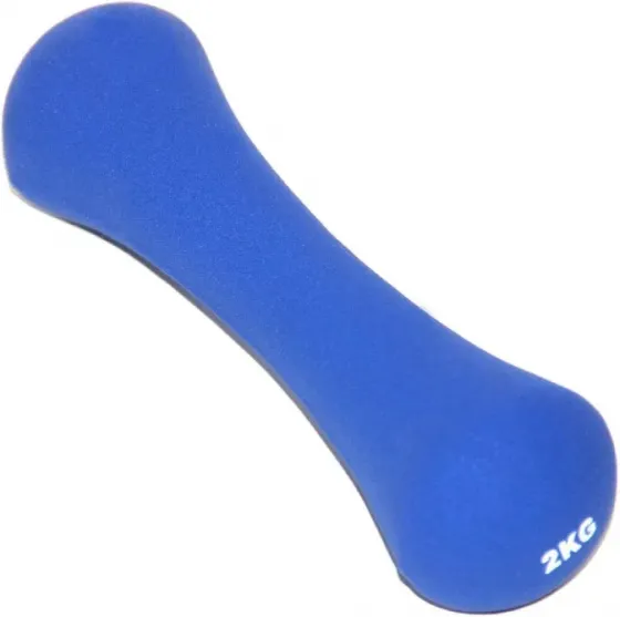 Ჰანტელი 2, 0 კგ 1 ცალი 25180-6 ნეოპრინის ლურჯი თბილისი