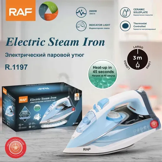 Ორთქლის უთო RAF R.1197 თბილისი - photo 2