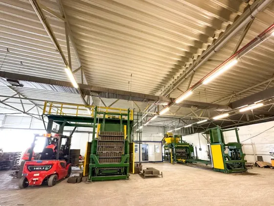 Fully automatic block making machine Vess Premium 12, 30 Tbilisi