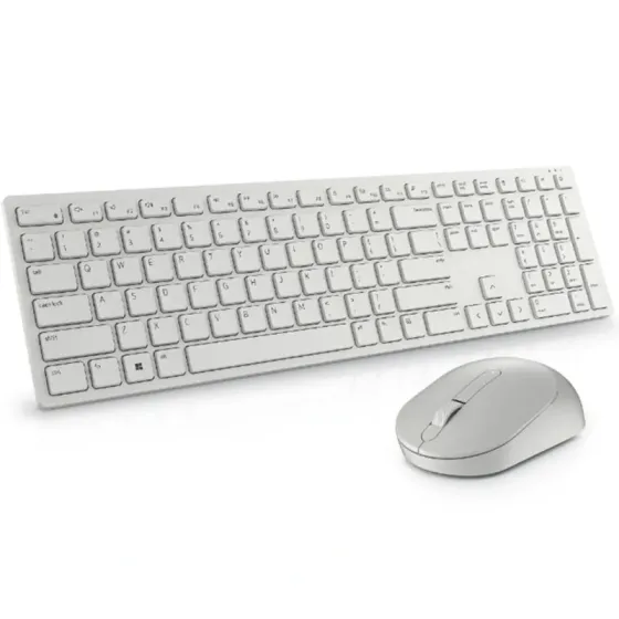 Უსადენო კლავიატურა და მაუსი Dell PRO 580-Akfb_Ge Km5221W Wireless Keyboard AND Mouse White თბილისი