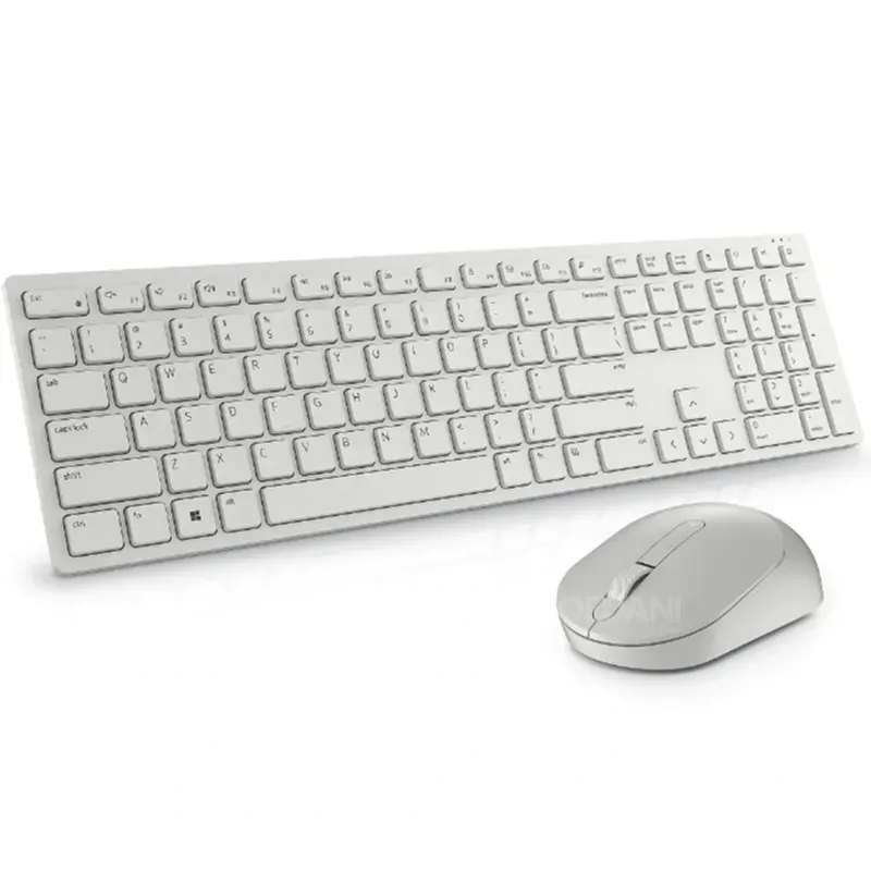 Უსადენო კლავიატურა და მაუსი Dell PRO 580-Akfb_Ge Km5221W Wireless Keyboard AND Mouse White თბილისი - photo 1