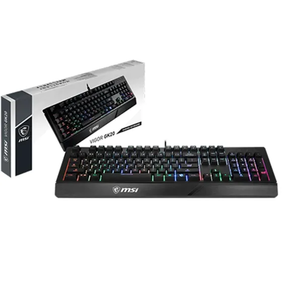 Კლავიატურა MSI Vigor Gk20 S11-04Ru230-CLA Black თბილისი