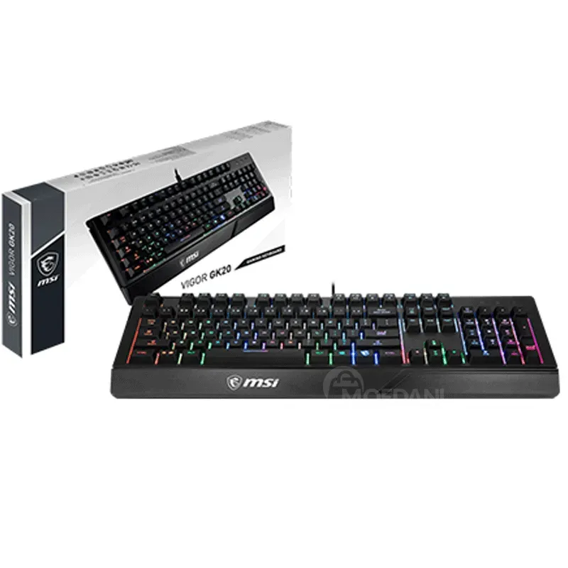 Კლავიატურა MSI Vigor Gk20 S11-04Ru230-CLA Black თბილისი - photo 1