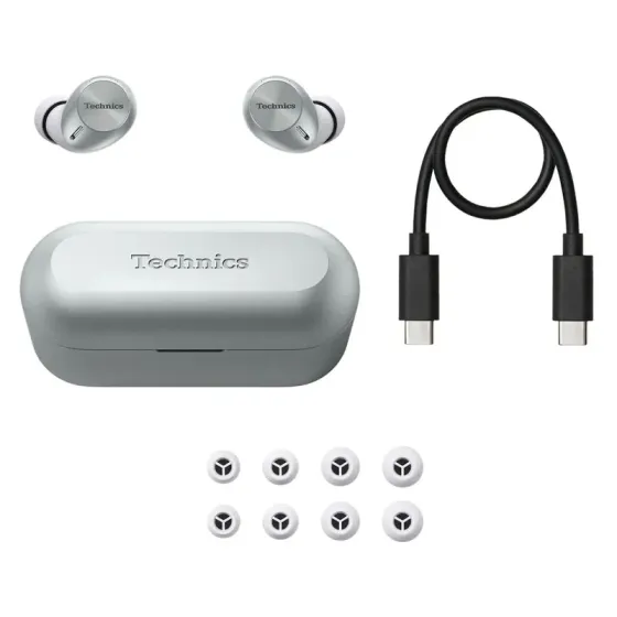 Ყურსასმენი Technics EAH-Az40M2Gs II TWS Earbuds Silver თბილისი